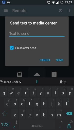 Paste Kodi Android