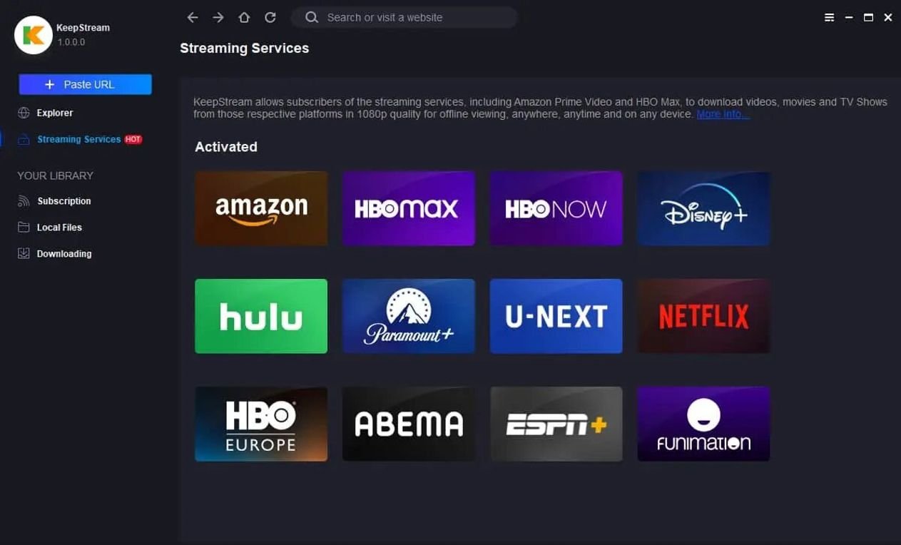 KeepStream HBO downloader